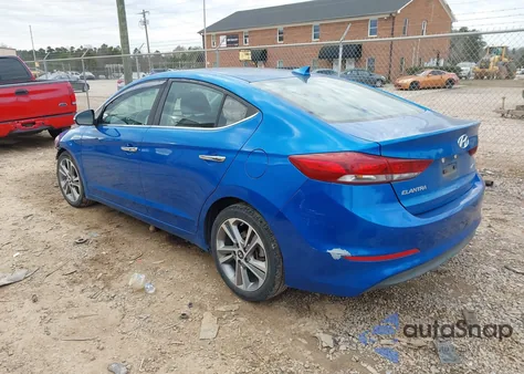 2017 Hyundai Elantra Limited z USA, uszkodzony, nr VIN KMHD84LF8HU281255